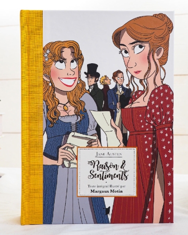 Raison et Sentiments de Jane Austen illustré par Margaux Motin