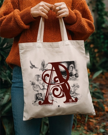 Tote-bag La Lettre Ecarlate par Minimaki