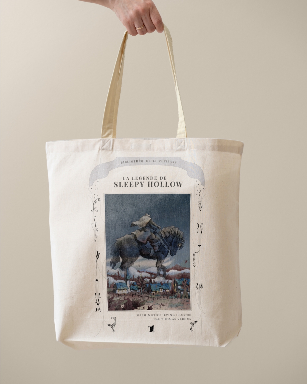 Tote-bag Sleepy Hollow illustré par Thomas Vernus