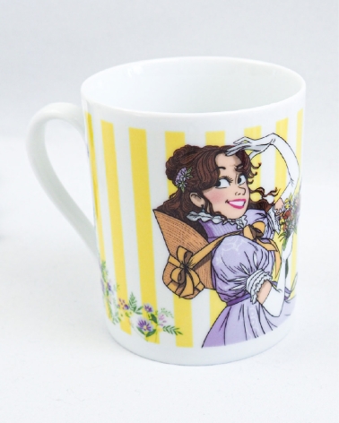 TASSE EN PORCELAINE / JANE AUSTEN ET MARGAUX MOTIN