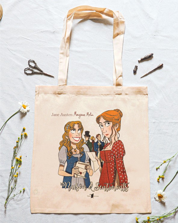 TOTE-BAG RAISON ET SENTIMENTS